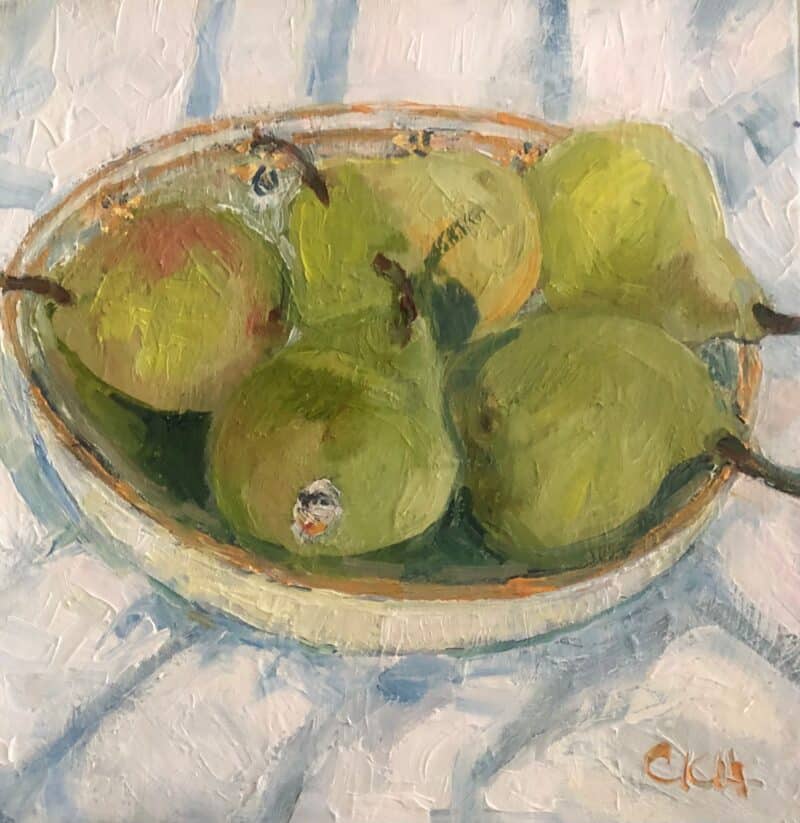Pears in Bee Bowl