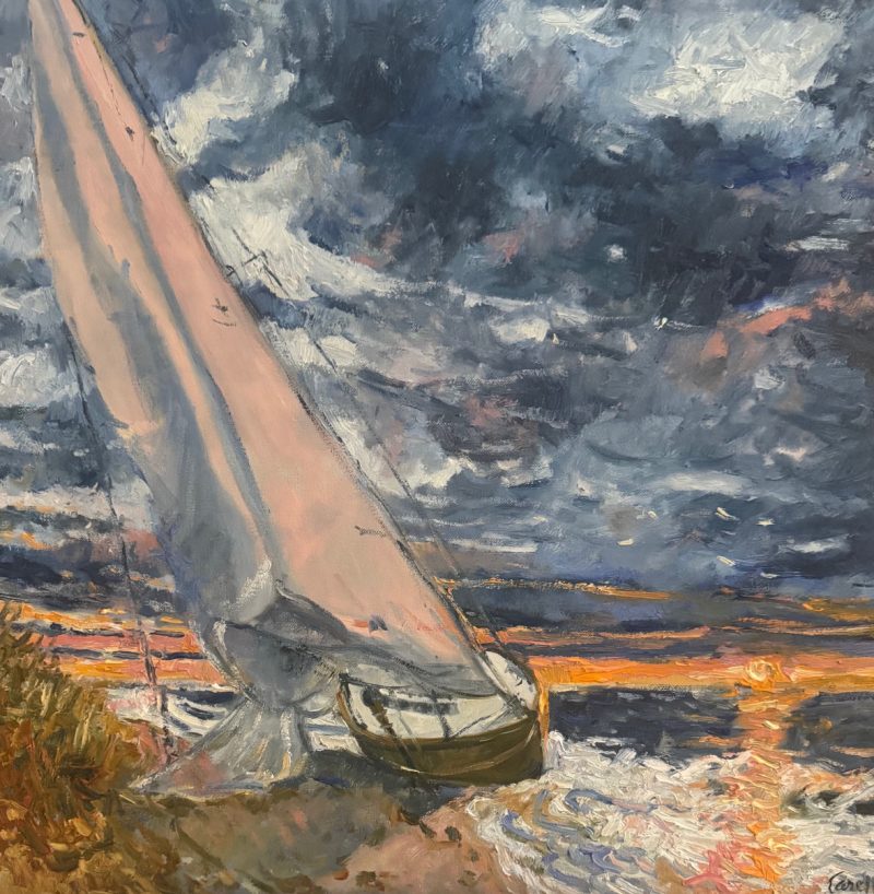 Beached on Higbee Beach